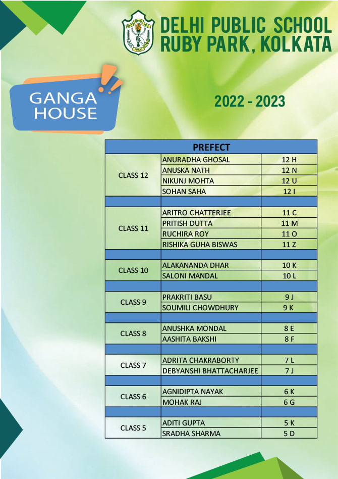 House Prefect 2022-23